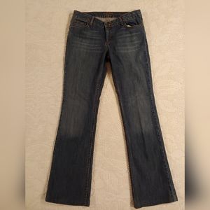 Simply Vera Boot Cut Distressed Denim Pants